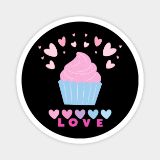 Cupcake Love Magnet